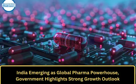 India Emerging as Global Pharma Powerhouse, Government Highlights Strong Growth Outlook