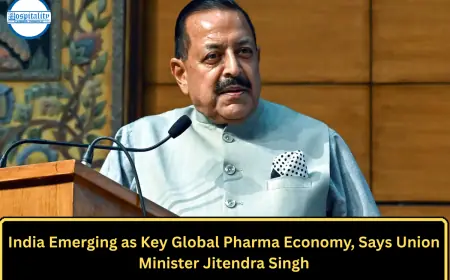 India Emerging as Key Global Pharma Economy, Says Union Minister Jitendra Singh