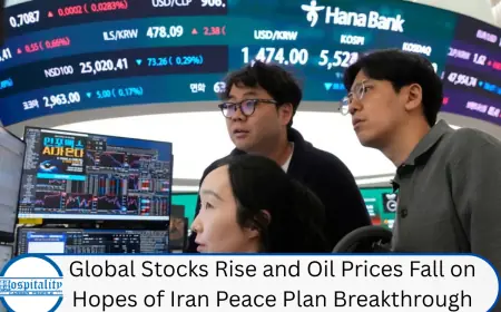 Global Stocks Rise and Oil Prices Fall on Hopes of Iran Peace Plan Breakthrough