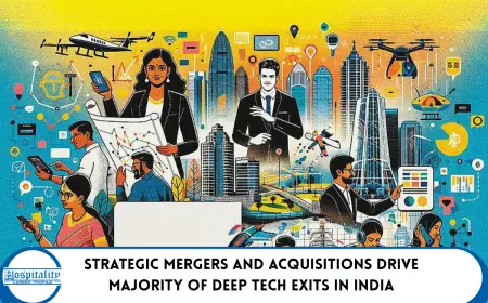 Strategic Mergers and Acquisitions Drive Majority of Deep Tech Exits in India