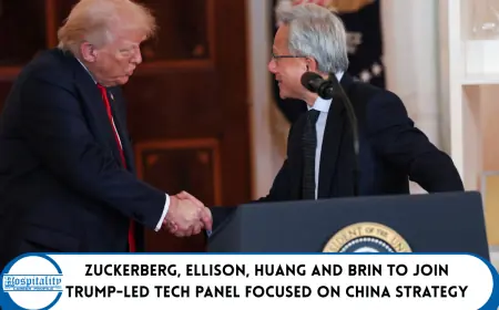 Zuckerberg, Ellison, Huang and Brin to Join Trump-Led Tech Panel Focused on China Strategy