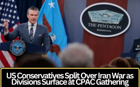 US Conservatives Split Over Iran War as Divisions Surface at CPAC Gathering