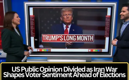 US Public Opinion Divided as Iran War Shapes Voter Sentiment Ahead of Elections