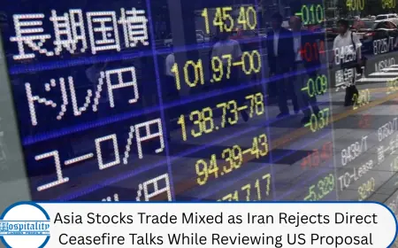 Asia Stocks Trade Mixed as Iran Rejects Direct Ceasefire Talks While Reviewing US Proposal