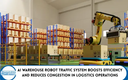 AI Warehouse Robot Traffic System Boosts Efficiency and Reduces Congestion in Logistics Operations