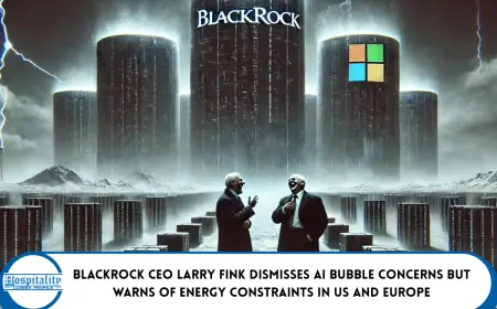 BlackRock CEO Larry Fink Dismisses AI Bubble Concerns but Warns of Energy Constraints in US and Europe