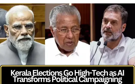 Kerala Elections Go High-Tech as AI Transforms Political Campaigning