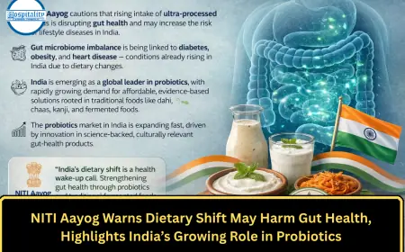 NITI Aayog Warns Dietary Shift May Harm Gut Health, Highlights India’s Growing Role in Probiotics