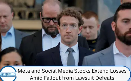 Meta and Social Media Stocks Extend Losses Amid Fallout from Lawsuit Defeats
