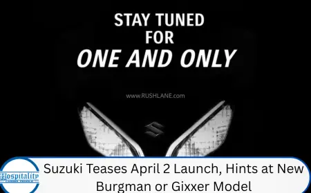 Suzuki Teases April 2 Launch, Hints at New Burgman or Gixxer Model
