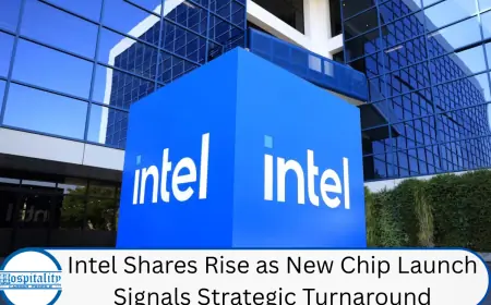 Intel Shares Rise as New Chip Launch Signals Strategic Turnaround