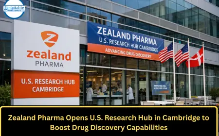 Zealand Pharma Opens U.S. Research Hub in Cambridge to Boost Drug Discovery Capabilities
