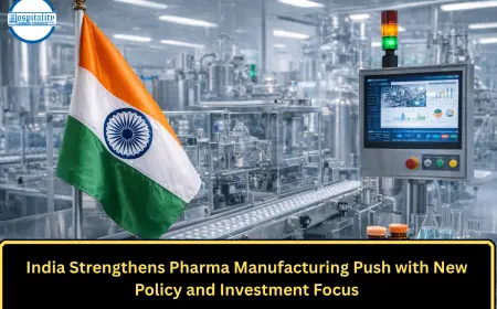 India Strengthens Pharma Manufacturing Push with New Policy and Investment Focus
