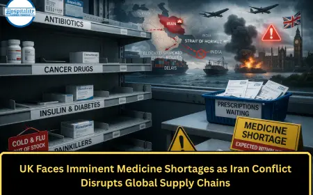 UK Faces Imminent Medicine Shortages as Iran Conflict Disrupts Global Supply Chains