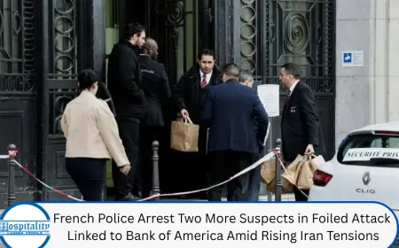 French Police Arrest Two More Suspects in Foiled Attack Linked to Bank of America Amid Rising Iran Tensions