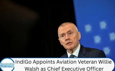 IndiGo Appoints Aviation Veteran Willie Walsh as Chief Executive Officer