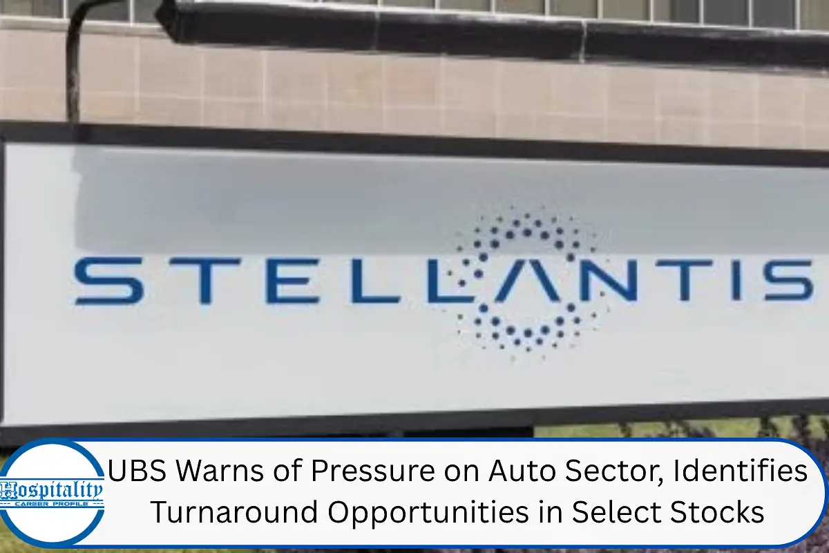 UBS Warns of Pressure on Auto Sector, Identifies Turnaround Opportunities in Select Stocks