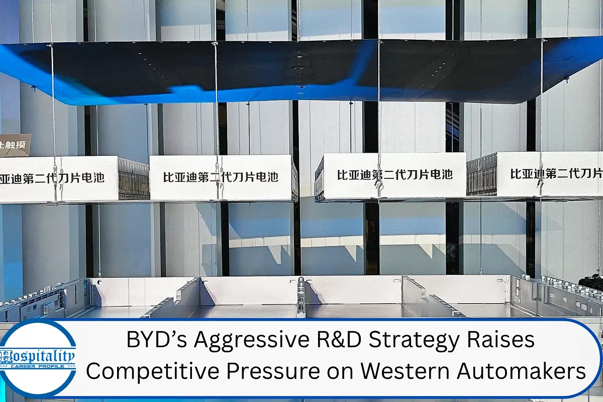 BYD’s Aggressive R&D Strategy Raises Competitive Pressure on Western Automakers