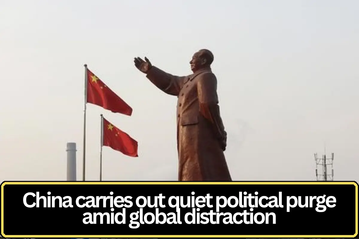 China Conducts Quiet Political Purge Amid Global Focus on Middle East Conflict