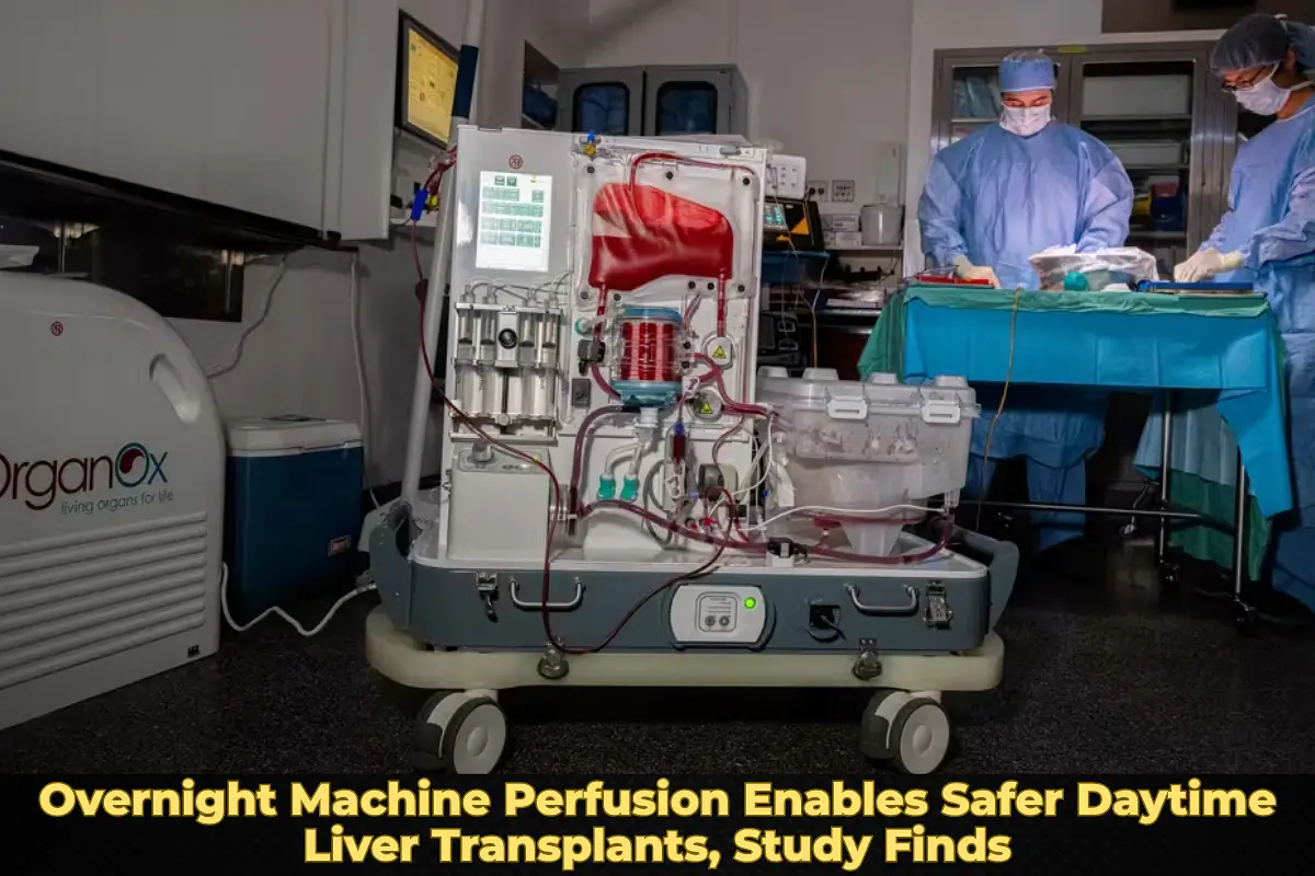Overnight Machine Perfusion Enables Safer Daytime Liver Transplants, Study Finds