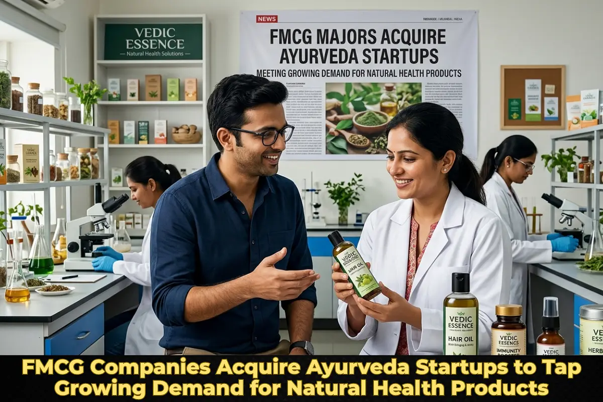 FMCG Companies Acquire Ayurveda Startups to Tap Growing Demand for Natural Health Products