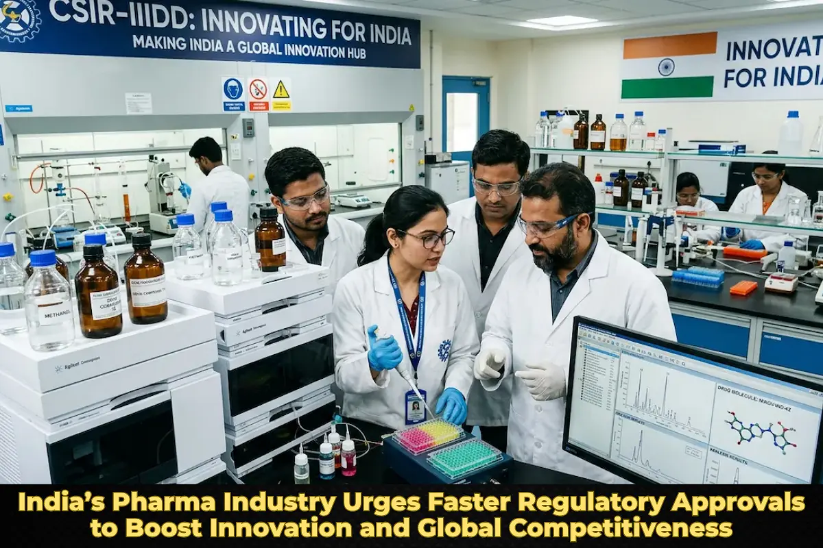 India’s Pharma Industry Urges Faster Regulatory Approvals to Boost Innovation and Global Competitiveness