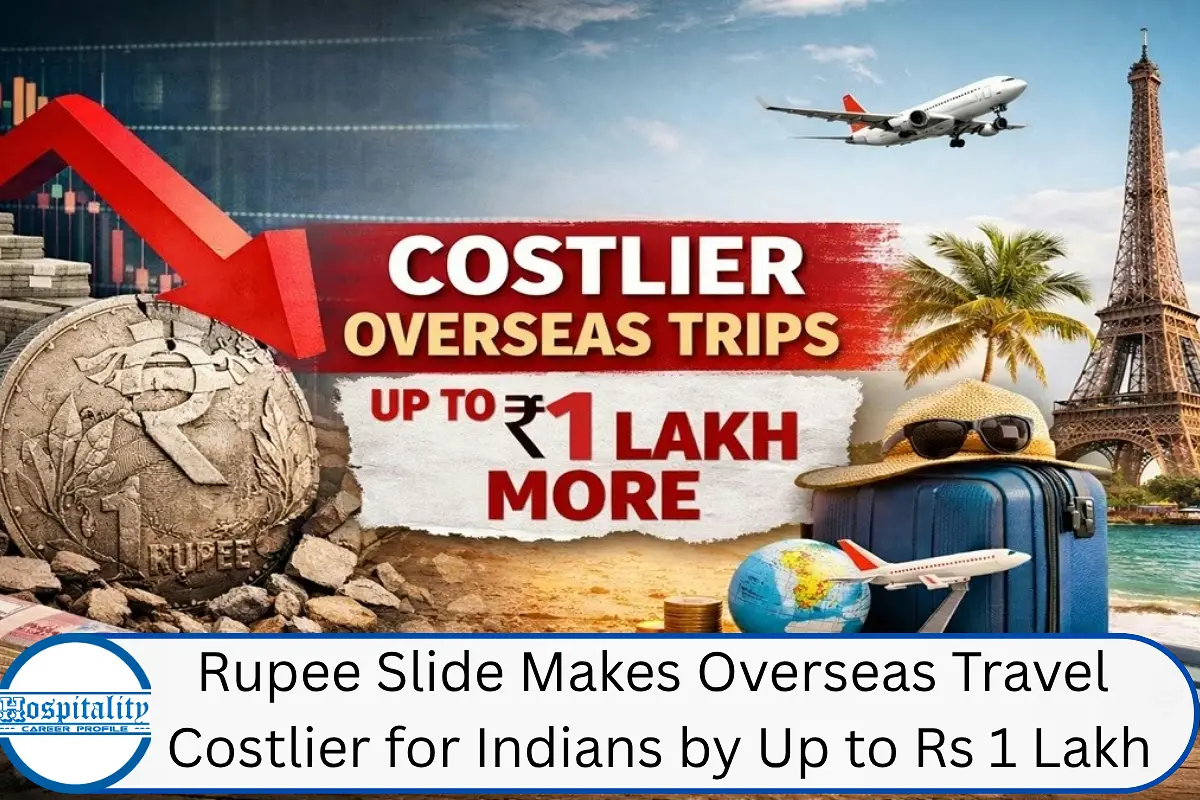 Rupee Slide Makes Overseas Travel Costlier for Indians by Up to Rs 1 Lakh
