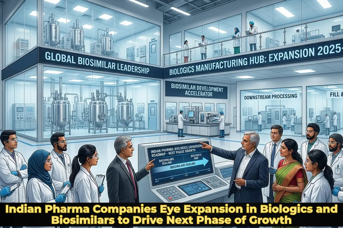 Indian Pharma Companies Eye Expansion in Biologics and Biosimilars to Drive Next Phase of Growth