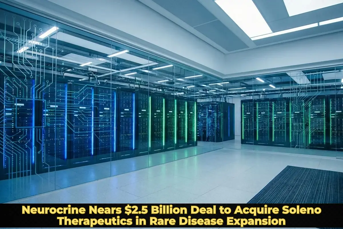 Neurocrine Nears $2.5 Billion Deal to Acquire Soleno Therapeutics in Rare Disease Expansion