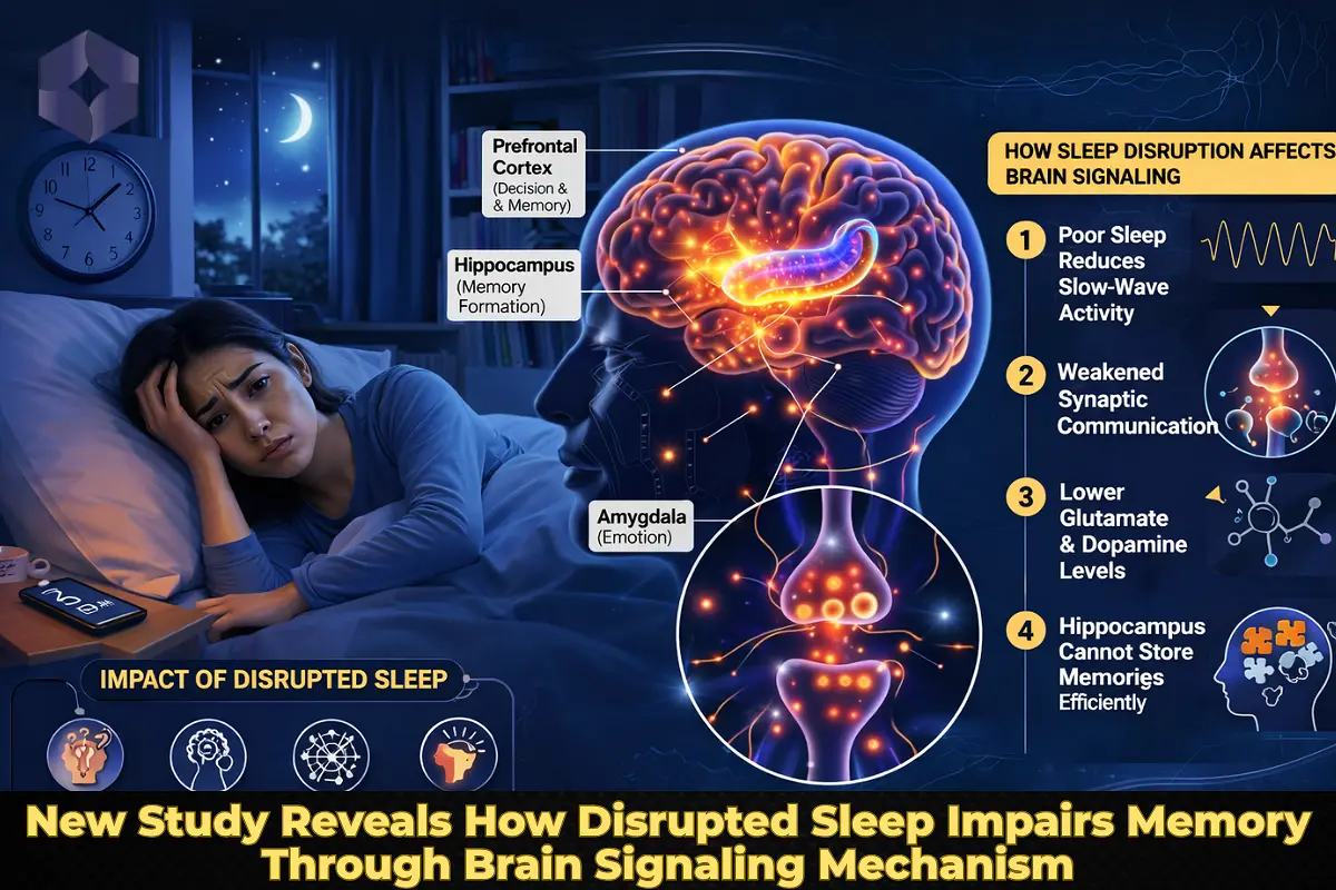 New Study Reveals How Disrupted Sleep Impairs Memory Through Brain Signaling Mechanism