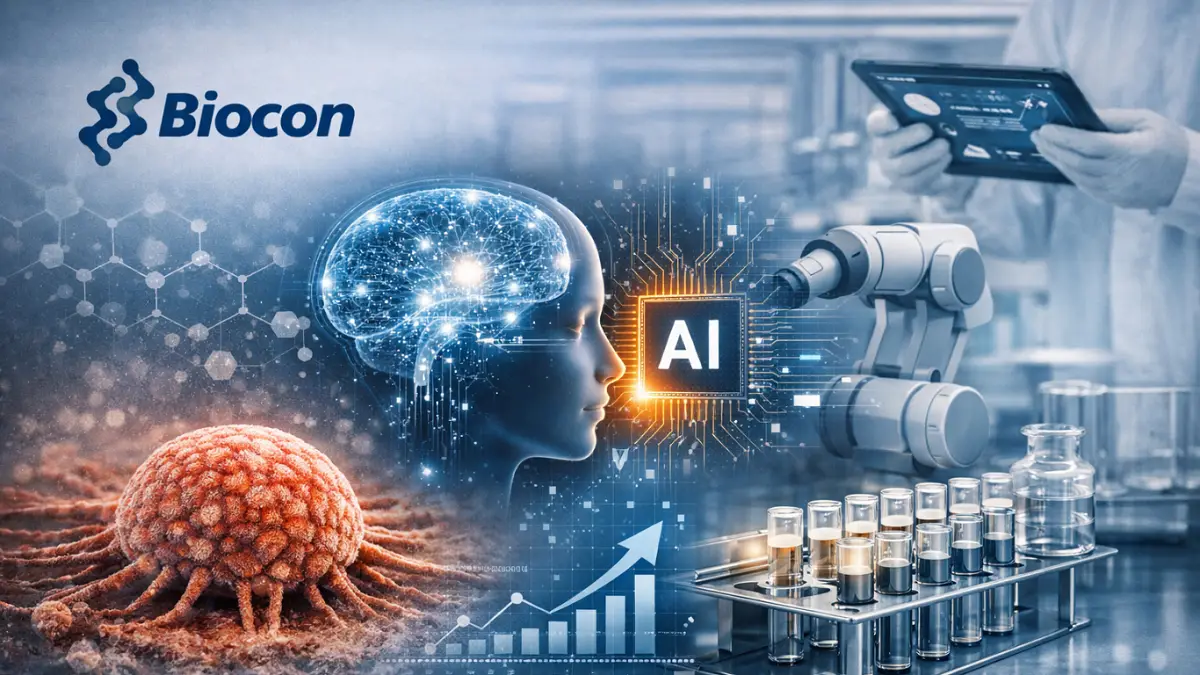 Biocon Plans to Scale Up Artificial Intelligence Focus to Drive Growth in Pharma Operations