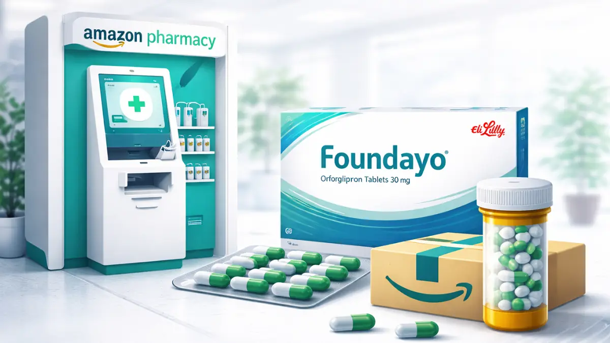 Amazon to Offer Eli Lilly Weight Loss Pill via US Kiosks with Same-Day Delivery