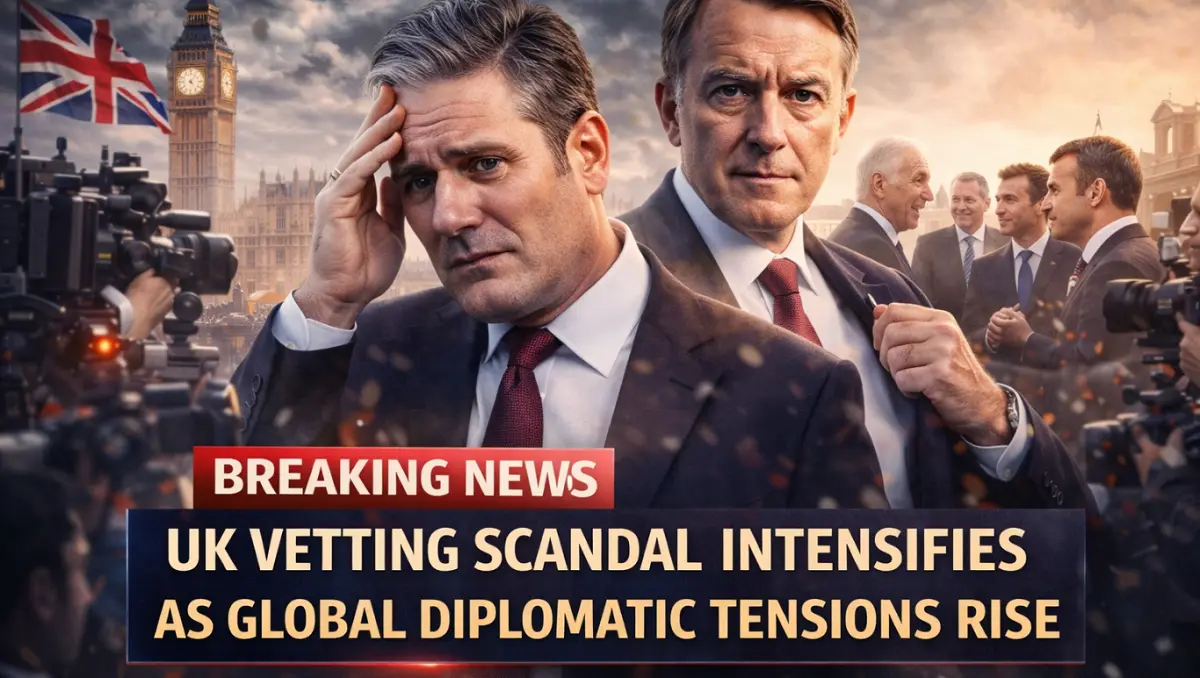 UK Vetting Scandal and Global Diplomatic Tensions Intensify Political Pressure