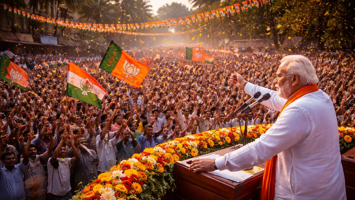 Narendra Modi Rallies in Jhargram, Slams Trinamool Congress as ‘Anti-Women’ Amid Bengal Poll Push