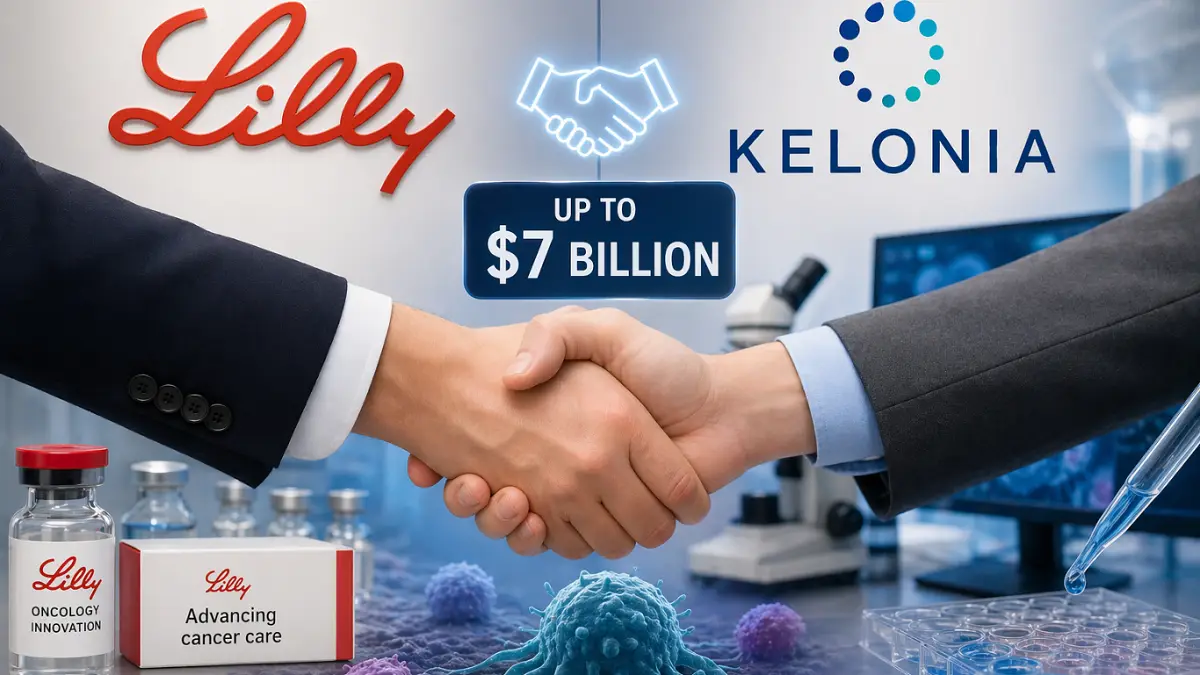 Eli Lilly to Acquire Boston’s Kelonia for Up to $7 Billion to Expand Cancer Pipeline