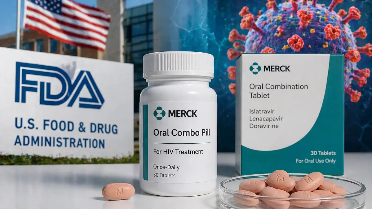 US FDA Approves Merck HIV Pill Combo, Expands Treatment Options