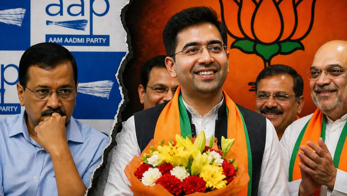 AAP MPs Join BJP: Political Earthquake Rocks Kejriwal