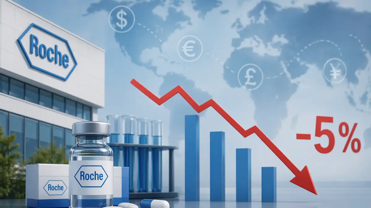 Roche Sales Down 5%: Currency Impact Hits Pharma Growth