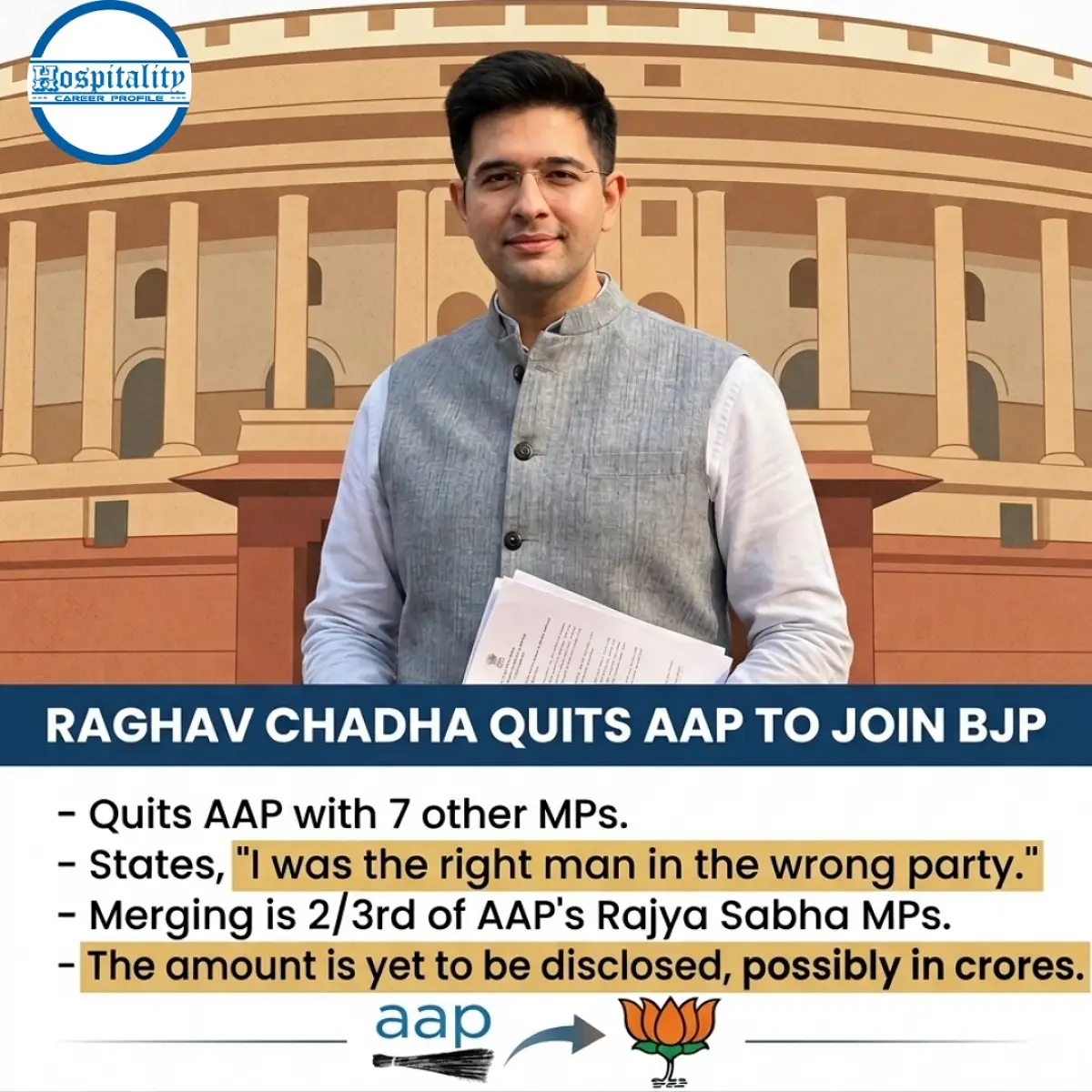 Raghav Chadha Quits AAP in Massive Political Earthquake