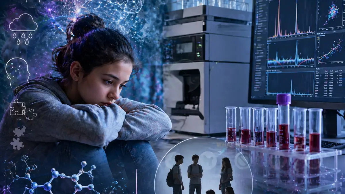 LC-HRMS Mental Health Biomarkers Adolescents: Breakthrough Study