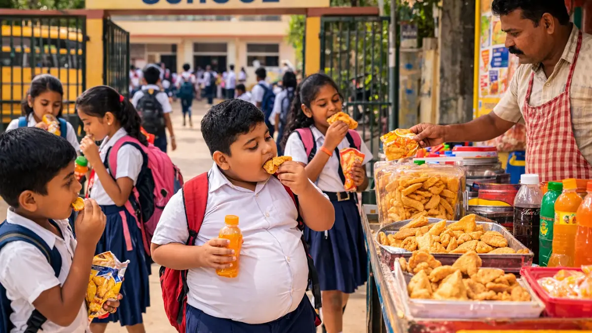 Childhood Obesity in India: 1 in 14 School Children Affected