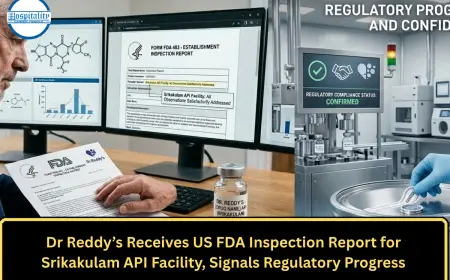 Dr Reddy’s Receives US FDA Inspection Report for Srikakulam API Facility, Signals Regulatory Progress
