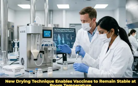 New Drying Technique Enables Vaccines to Remain Stable at Room Temperature