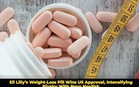 Eli Lilly’s Weight-Loss Pill Wins US Approval, Intensifying Rivalry With Novo Nordisk