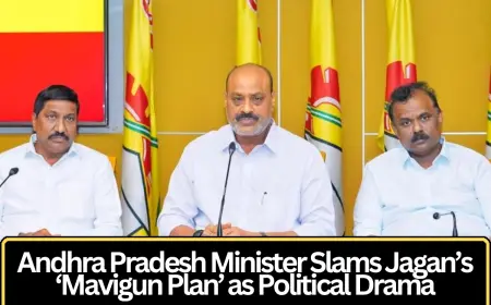 Andhra Pradesh Minister Slams Jagan’s ‘Mavigun Plan’ as Political Drama