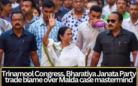Trinamool, BJP Trade Charges Over Alleged Political Links to Malda Case Mastermind