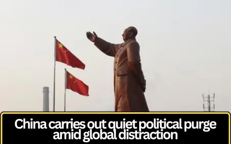 China Conducts Quiet Political Purge Amid Global Focus on Middle East Conflict