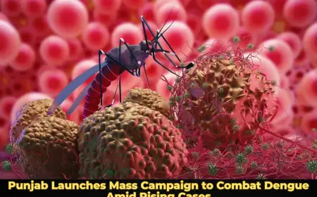 Punjab Launches Mass Campaign to Combat Dengue Amid Rising Cases