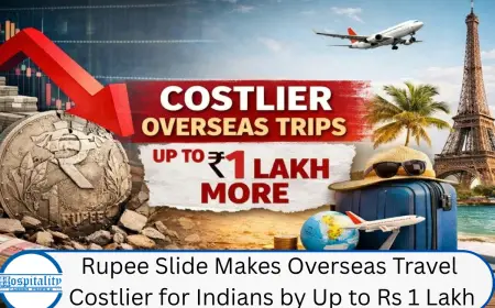 Rupee Slide Makes Overseas Travel Costlier for Indians by Up to Rs 1 Lakh