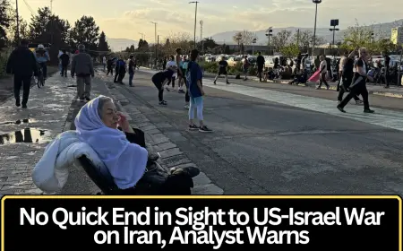 No Quick End in Sight to US-Israel War on Iran, Analyst Warns